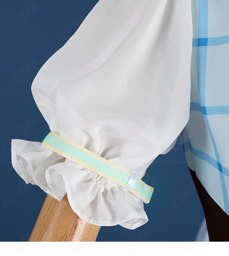 ラブライブ！サンシャイン!! 15周年記念衣装の袖口装飾とステッチのディテール