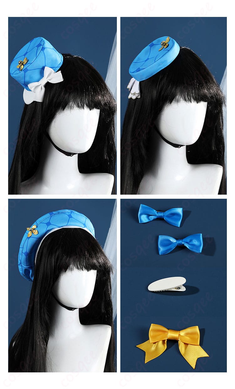 ラブライブ！サンシャイン!! 15周年記念衣装の帽子と髪飾りパーツの詳細