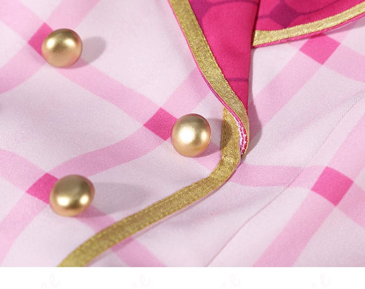 ラブライブ!シリーズ μ's 15周年記念衣装 コスプレ衣装 ボタン装飾ディテール