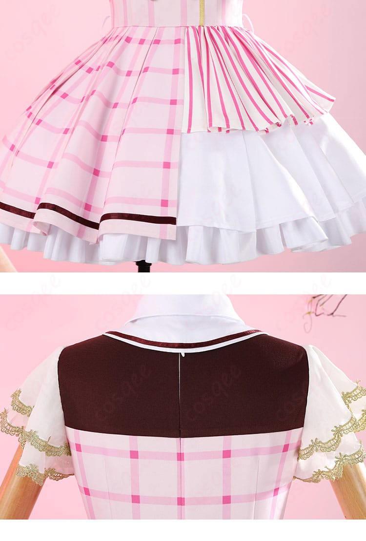 ラブライブ!シリーズ μ's 15周年記念衣装 コスプレ衣装 スカート・背面ディテール