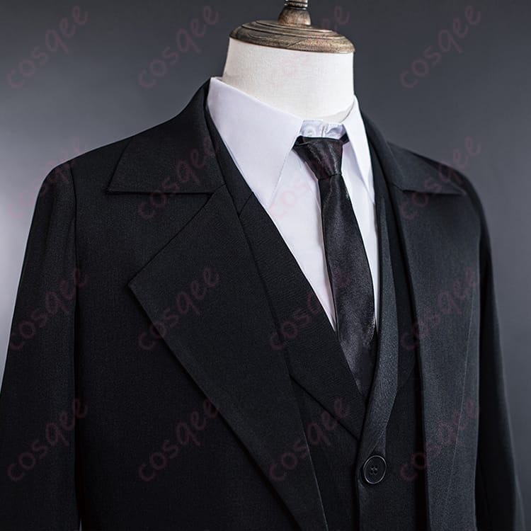 太宰治 黒の時代 コスプレ衣装｜軽やか着心地で長時間も快適、撮影映えの端正シルエット - 3枚目の画像