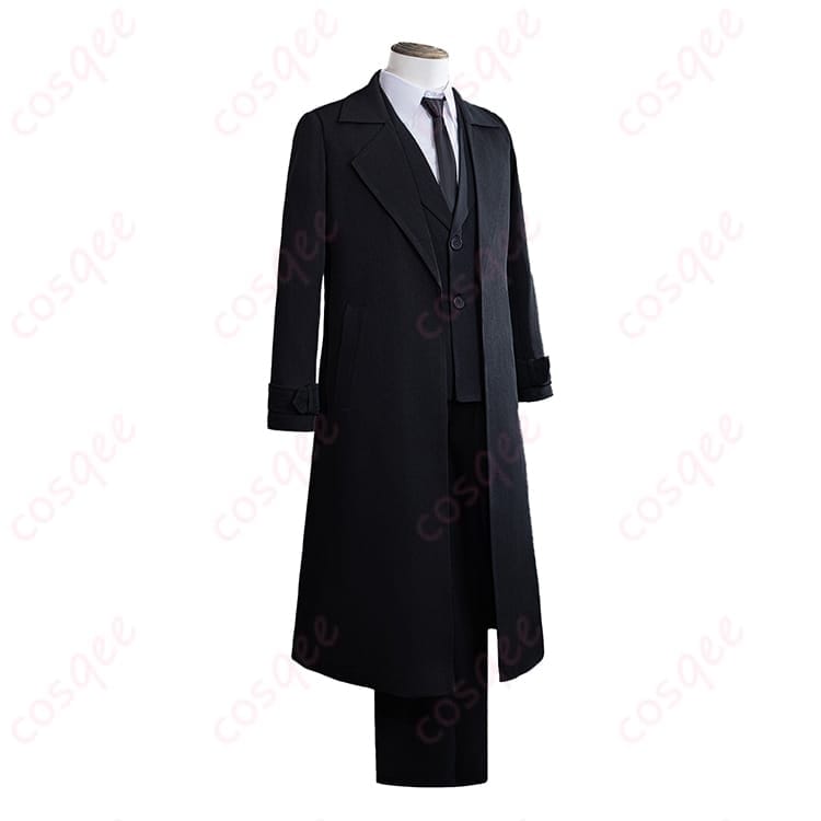 太宰治 黒の時代 コスプレ衣装｜軽やか着心地で長時間も快適、撮影映えの端正シルエット - 2枚目の画像