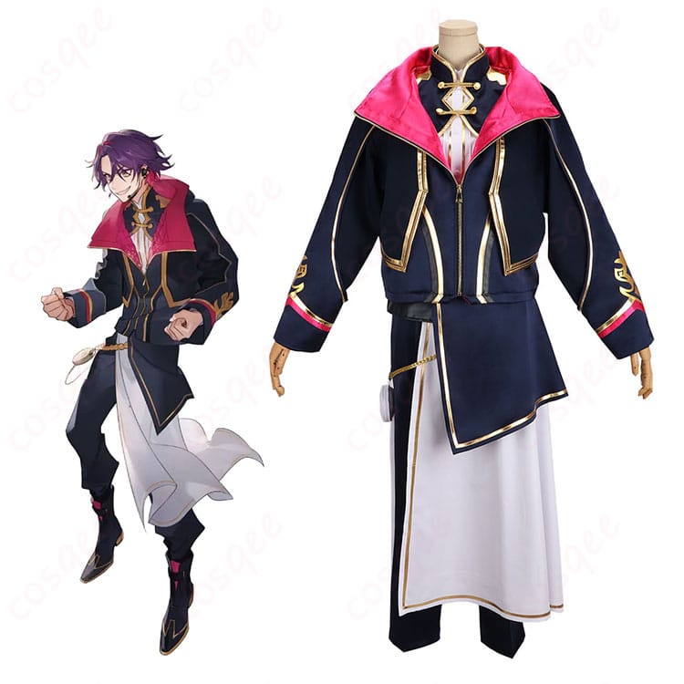 渡会雲雀 SYMPHONIA共通衣装の着用イメージとキャラクター風ビジュアル