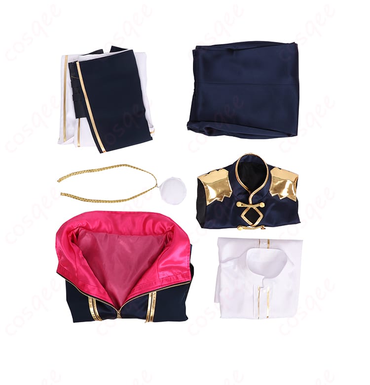 渡会雲雀 SYMPHONIA共通衣装 フルセット内容（コート・ズボン・シャツ・ベスト・腰布・紐飾り）