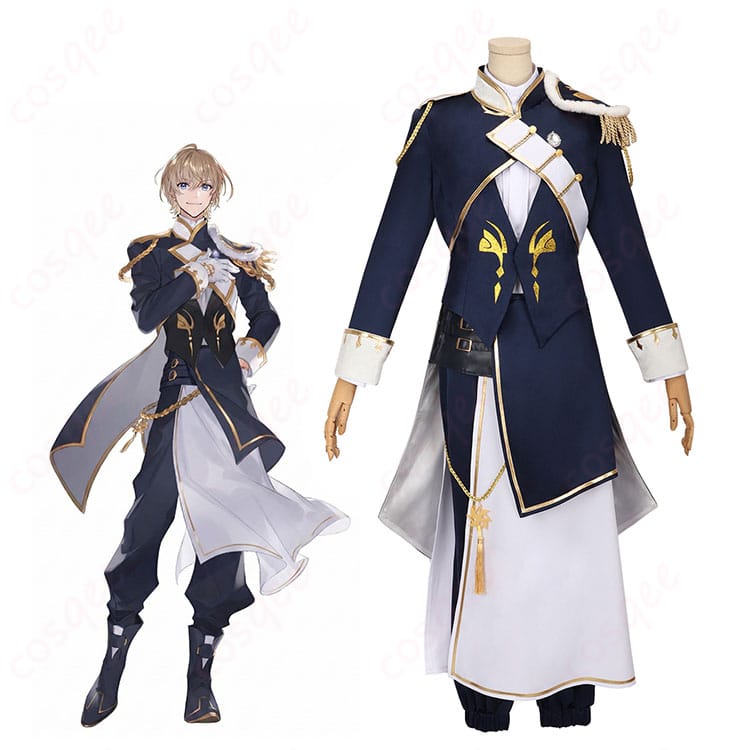 風楽奏斗 OVERTURE 共通衣装コスプレ一式とキャラクターイメージの組み合わせ写真