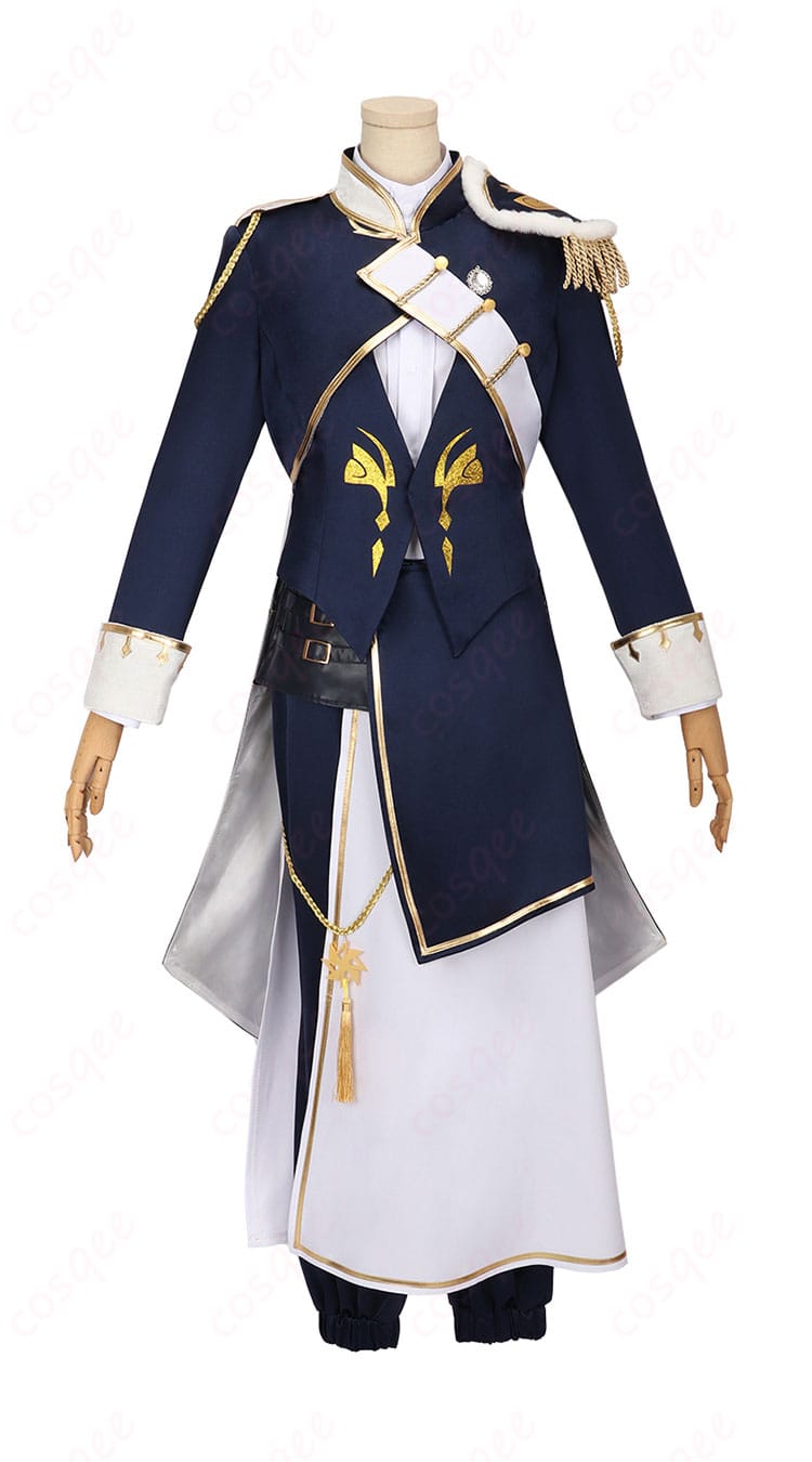 風楽奏斗 共通衣装のコート・ベスト・シャツを着用した正面全身イメージ