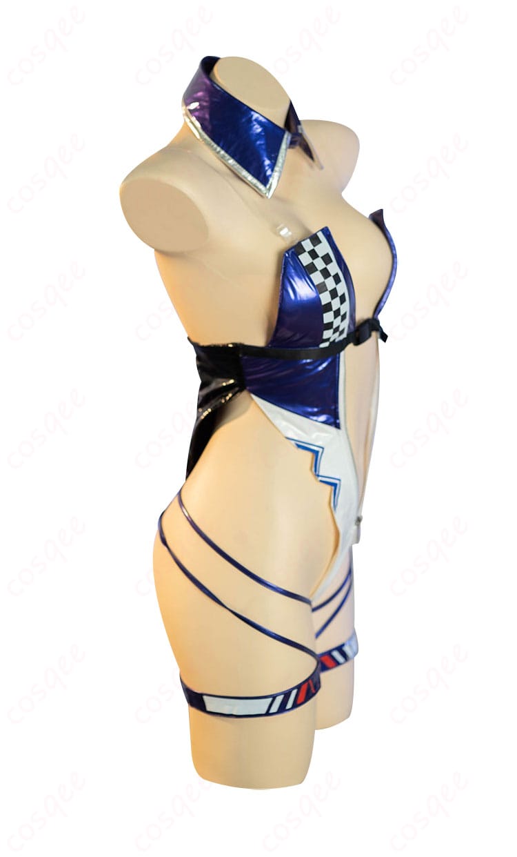 エセックス スタートライン・スプラッシュ 衣装の右側面ディテール（袖・腕飾り）