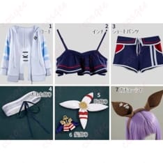 ウマ娘 シュヴァルグラン 夏凪ネイビードロップ風コスプレ衣装で夏映え - 7枚目の画像（サムネイル）
