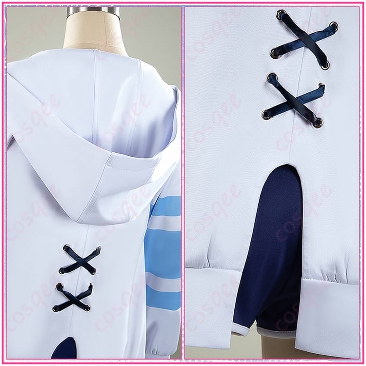 ウマ娘 シュヴァルグラン 夏凪ネイビードロップ風コスプレ衣装で夏映え - 5枚目の画像