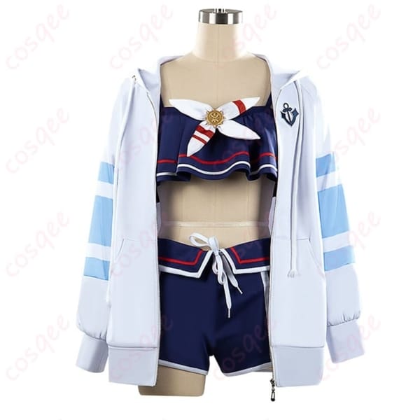 ウマ娘 シュヴァルグラン 夏凪ネイビードロップ風コスプレ衣装で夏映え