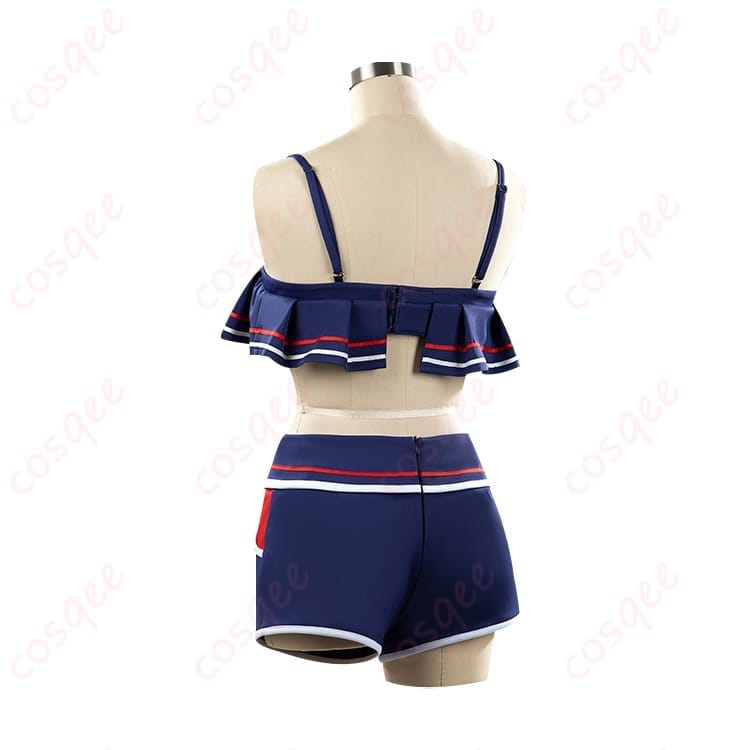 ウマ娘 シュヴァルグラン 夏凪ネイビードロップ風コスプレ衣装で夏映え - 4枚目の画像