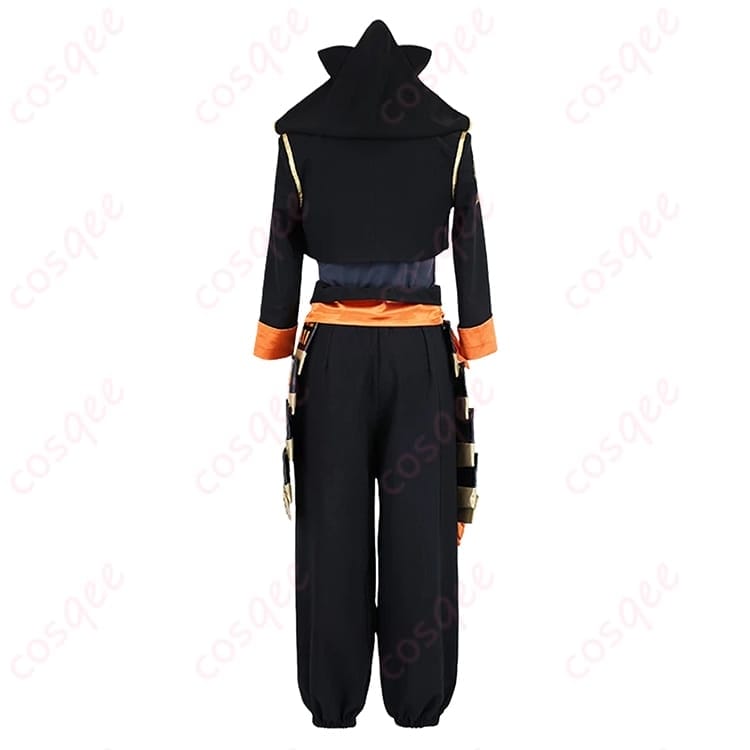 通気性◎・男女兼用｜刀剣乱舞-ONLINE- 火車切広光 猫耳パーカー コスプレ衣装 5点セット - 3枚目の画像