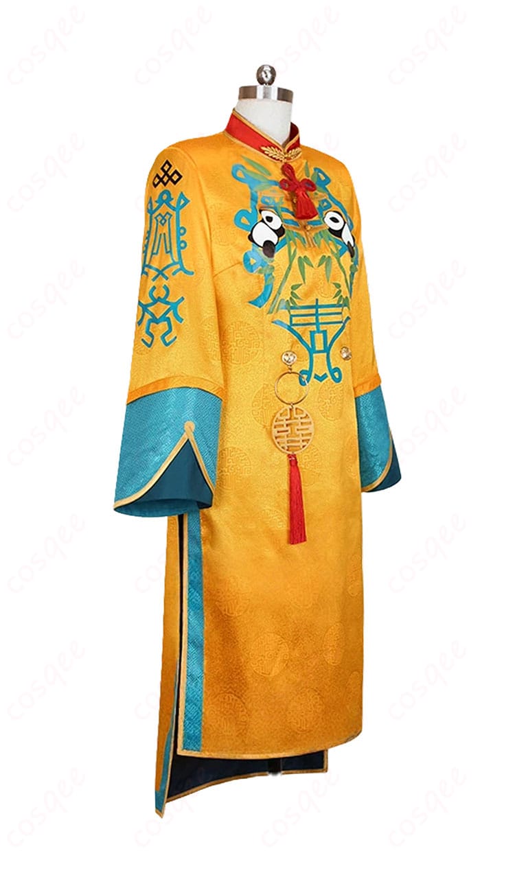 ヒプノシスマイク 白膠木簓 あっつあつ～の大成功！ コスプレ衣装の側面全体写真