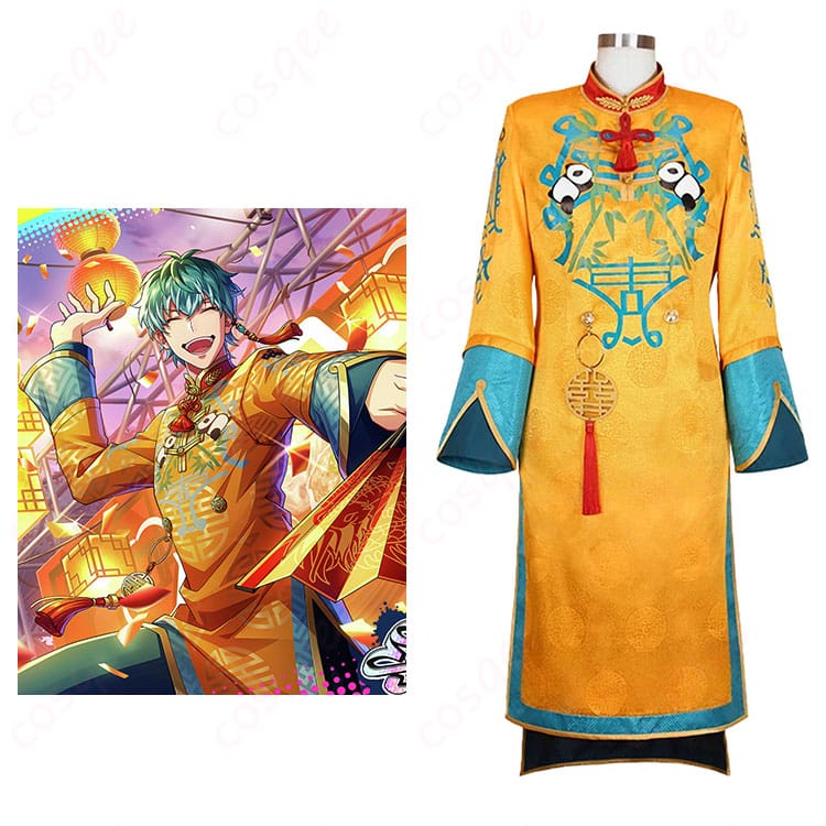 ヒプノシスマイク 白膠木簓 あっつあつ～の大成功！ コスプレ衣装の着用イメージとキャラクター参考図