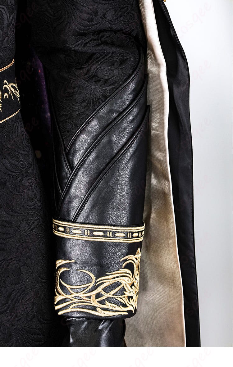 恋と深空 セイヤ 暗夜に沈む星 コスプレ衣装の袖装飾ディテール写真