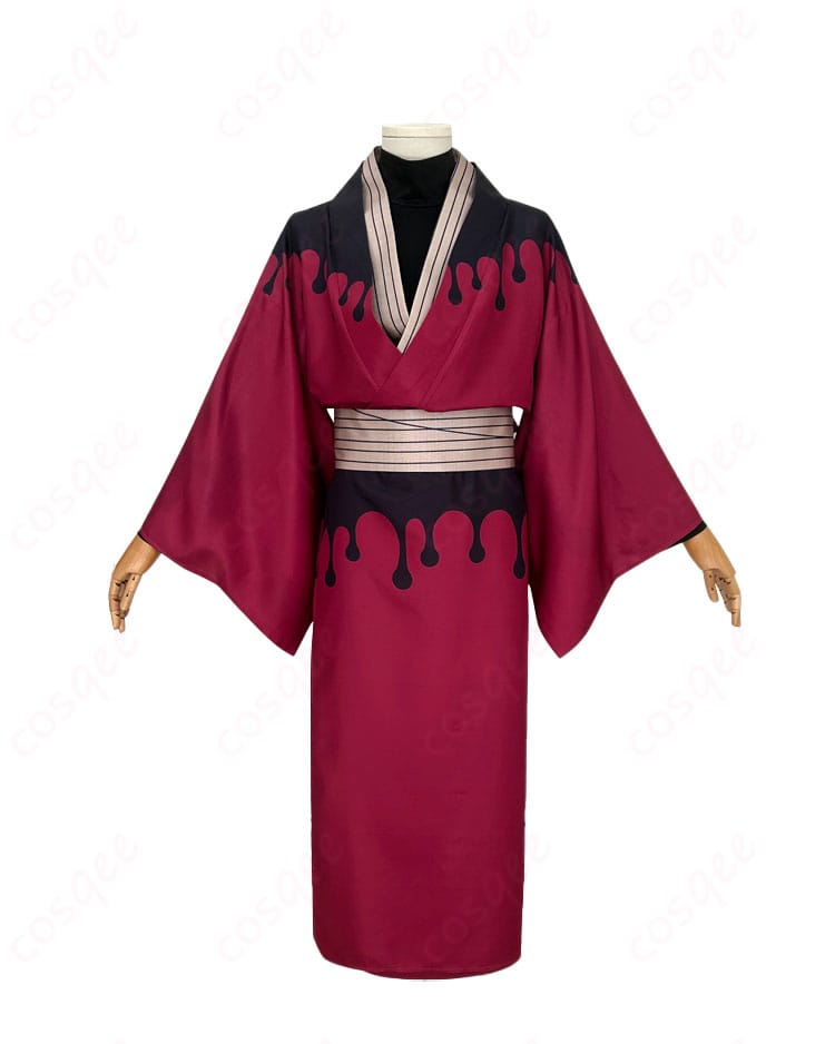 鬼滅の刃 童磨 着物 コスプレ衣装 正面全身画像 和装シルエットが分かる写真