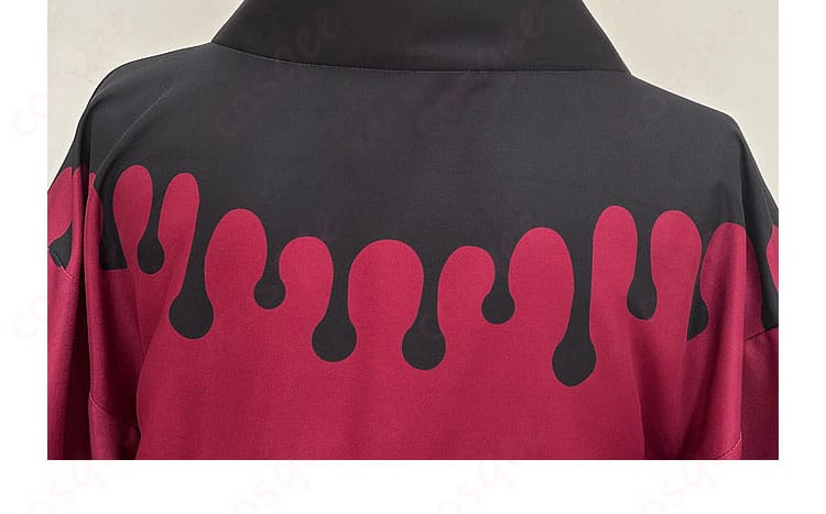 鬼滅の刃 童磨 着物 コスプレ衣装 背面肩部ディテール 肩ラインと和装の雰囲気確認