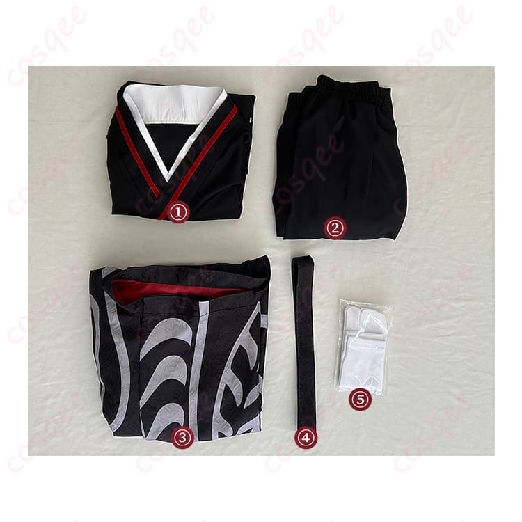 鬼滅の刃 鬼舞辻無惨 平安時代コスプレ衣装 ダークな貴公子の和装スタイル - 4枚目の画像