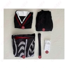 鬼滅の刃 鬼舞辻無惨 平安時代コスプレ衣装 ダークな貴公子の和装スタイル - 4枚目の画像（サムネイル）