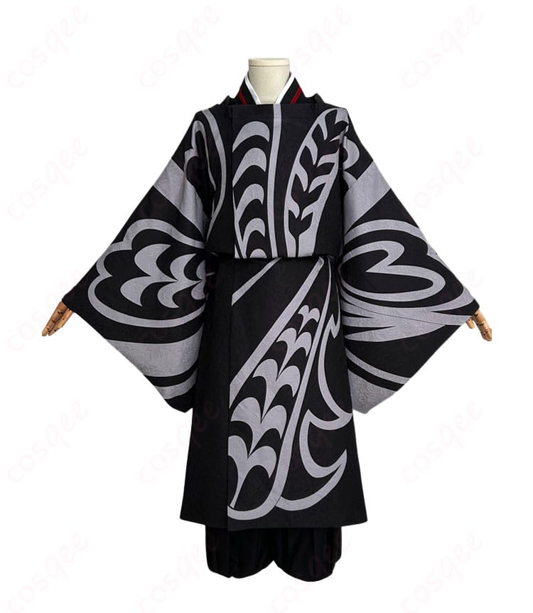 鬼滅の刃 鬼舞辻無惨 平安時代 コスプレ衣装 正面全身画像 和装シルエットが分かる写真