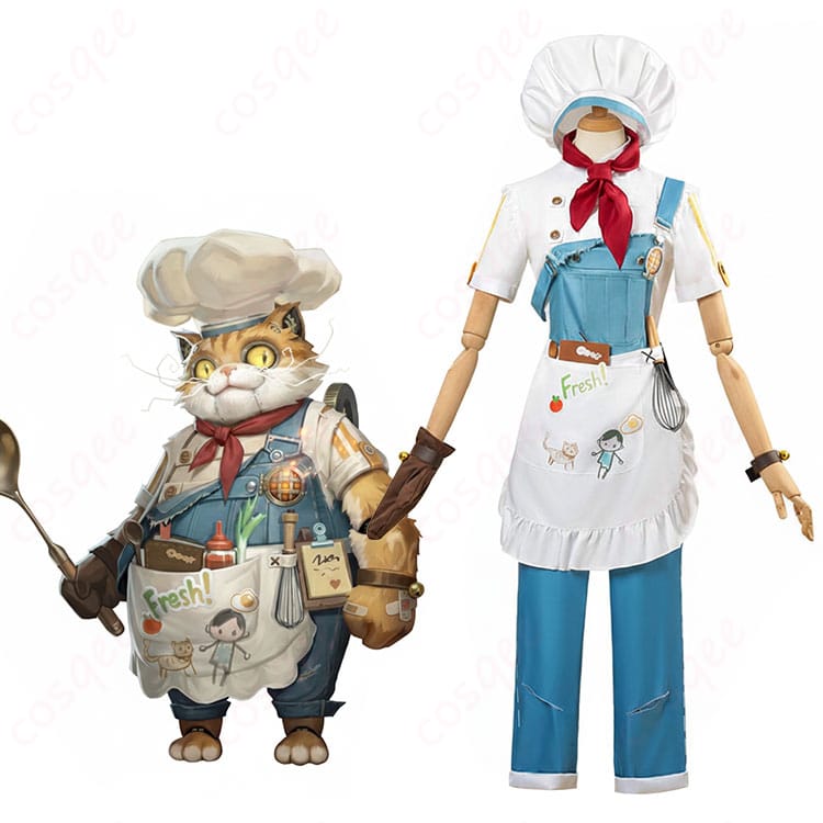 第五人格 ガードNo.26（ボンボン）秘密のコック衣装を着用したキャラクター風イメージカット