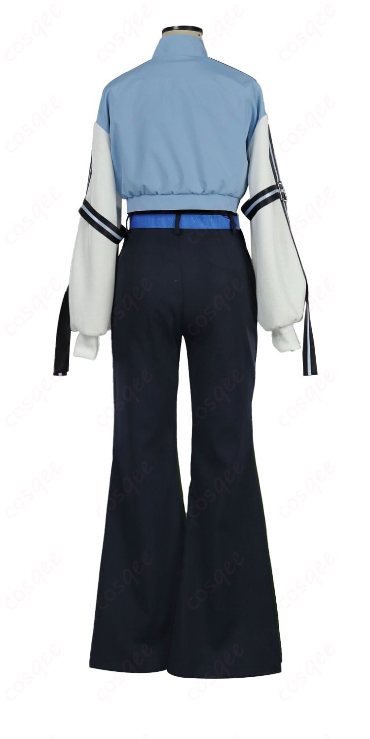 背面デザイン｜椎名立希 端程山衣装のクールなバックスタイルと裾の落ち感