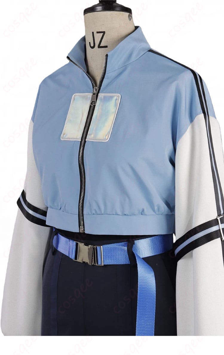 コート装飾のアップ｜椎名立希 端程山衣装の襟元・装飾パーツを忠実再現