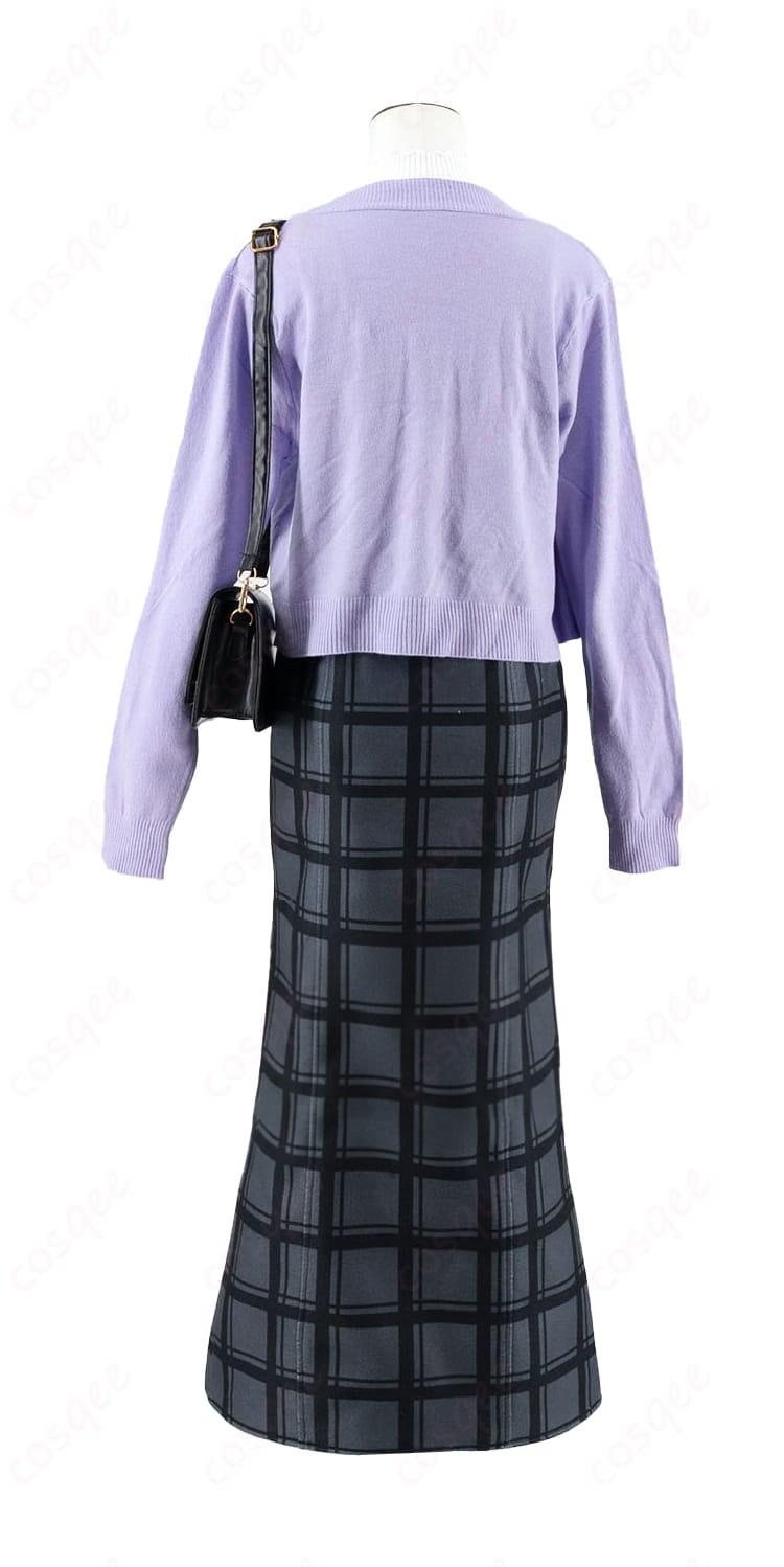 プロジェクトセカイ 朝比奈まふゆ ニコニコ超会議衣装 コスプレ衣装の背面全体写真