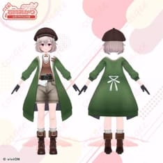 あおぎり高校 石狩あかり 公式VRChat衣装 高再現で軽快、イベント&撮影に最適 - 1枚目の画像（サムネイル）