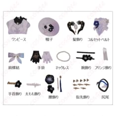 ダリア（コンスタンス）コスプレ衣装｜長時間快適で撮影映えするエレガントドレス - 7枚目の画像（サムネイル）