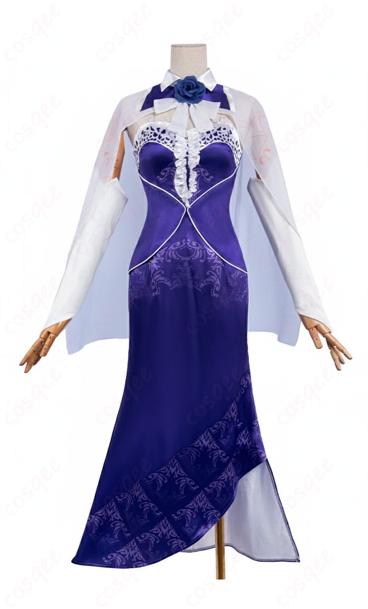 86―エイティシックス― レーナ 8.6周年記念コスプレ衣装の正面デザインと全体シルエット