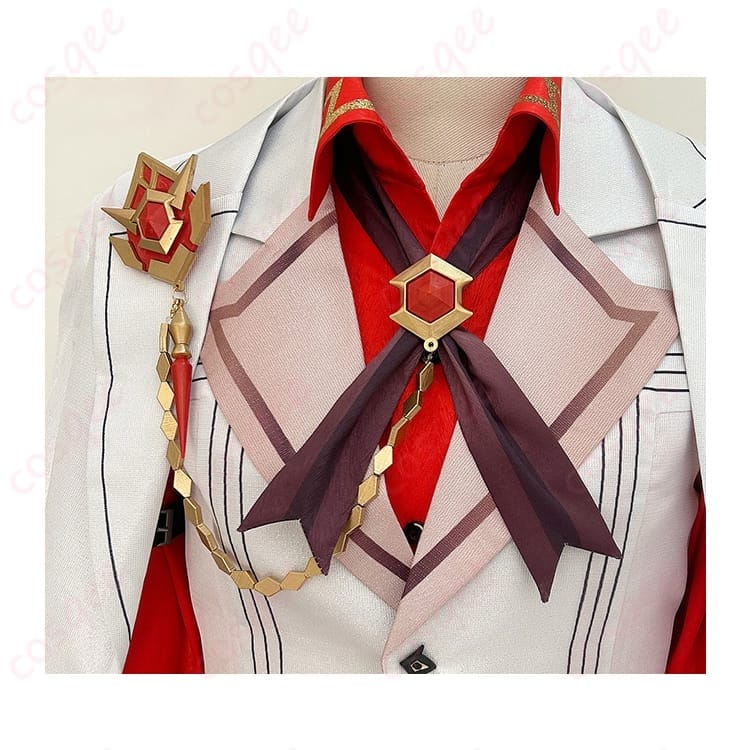 原神 タルタリヤ 原神FESフェス衣装 高再現でクール、撮影会・イベント即戦力のフルセット - 3枚目の画像