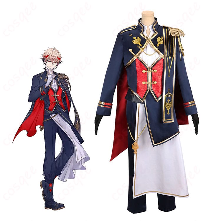 にじさんじ セラフ・ダズルガーデン 5周年記念 共通衣装のフルコーデ一式。人物着用の全身イメージで、イベントや撮影に映える雰囲気を確認できます。