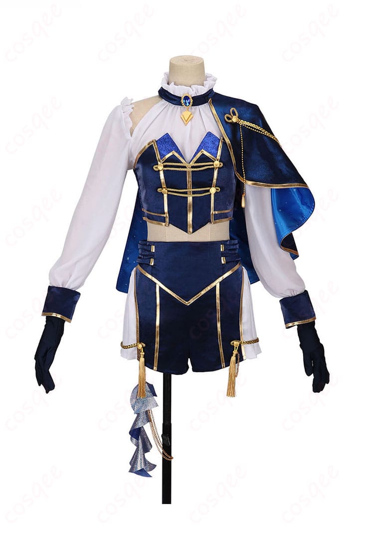 にじさんじ 先斗寧 共通衣装コスプレの正面デザイン。トップスの切替とマントの再現度を確認できる画像