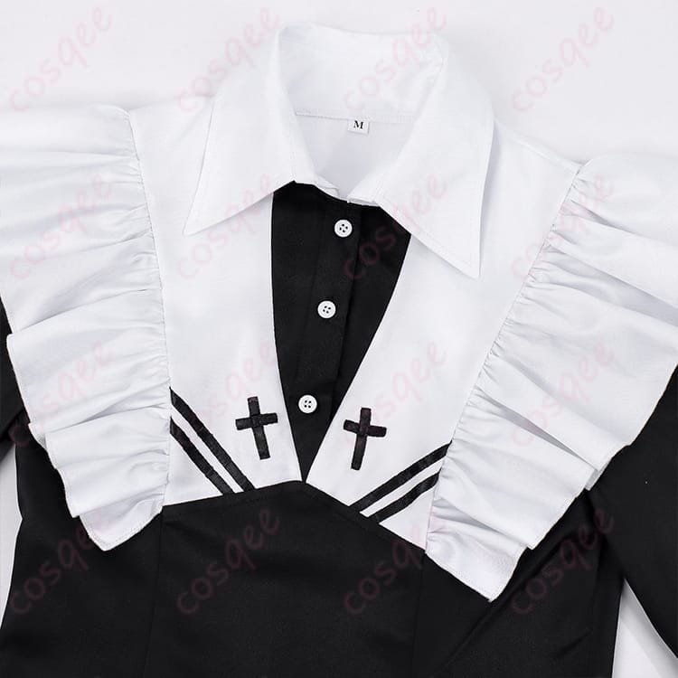 幽鬼 メイド服コスプレ｜高再現で軽やか、通気性◎。撮影もイベントも快適 - 4枚目の画像