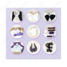 ラプラス・ダークネス アイドル衣装｜通気性と軽さで長時間快適、イベントも撮影も高再現 - 5枚目の画像（サムネイル）