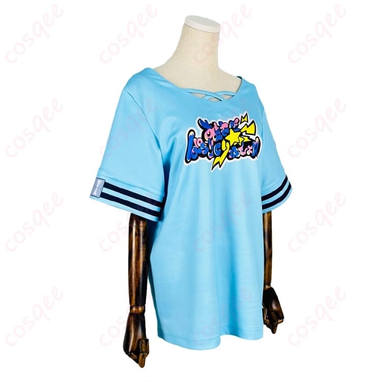 水宮枢 Tシャツ私服コスプレ。軽やかで動きやすく、撮影・イベントに最適 - 2枚目の画像