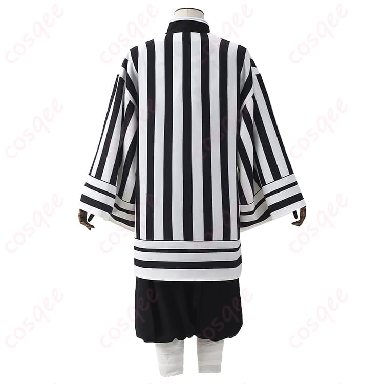 伊黒小芭内 蛇柱隊服 コスプレ｜薄手で動きやすい高再現セット、イベントから撮影会まで - 3枚目の画像