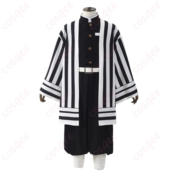 伊黒小芭内 蛇柱隊服 コスプレ｜薄手で動きやすい高再現セット、イベントから撮影会まで