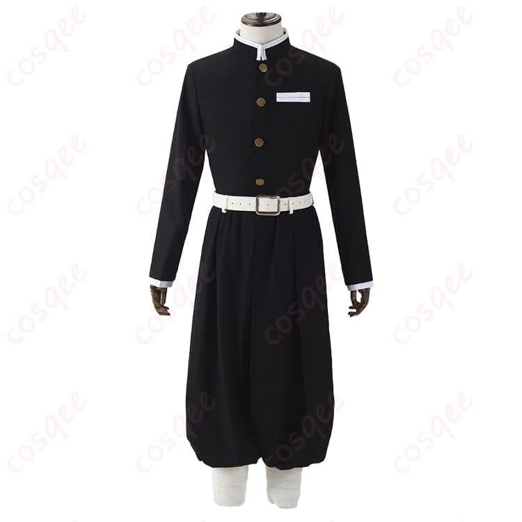 伊黒小芭内 蛇柱隊服 コスプレ｜薄手で動きやすい高再現セット、イベントから撮影会まで - 4枚目の画像