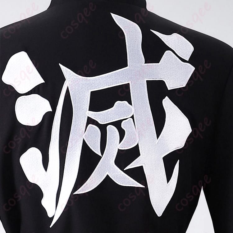 伊黒小芭内 蛇柱隊服 コスプレ｜薄手で動きやすい高再現セット、イベントから撮影会まで - 7枚目の画像