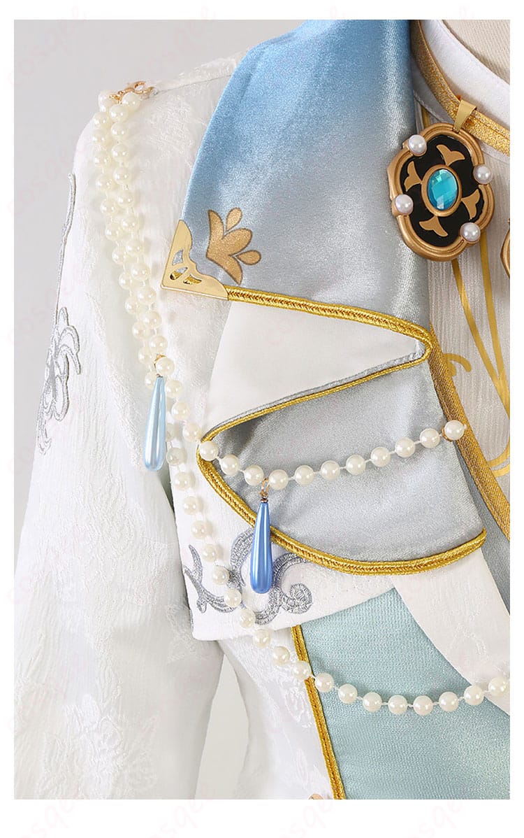 あんスタ Eden ヴェリテ衣装 襟元装飾ディテール｜上品な意匠と金具の配置