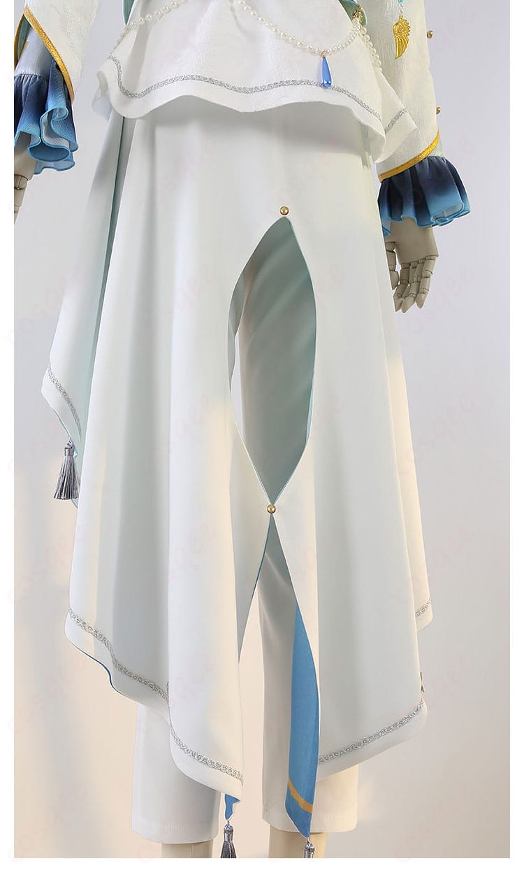 Eden ヴェリテ衣装 背面裾デザイン詳細｜切り替えと装飾のレイアウト