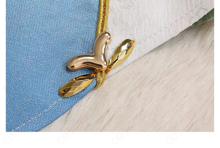 Eden ヴェリテ衣装 コート装飾の細部｜外套の縁取りと装飾ライン