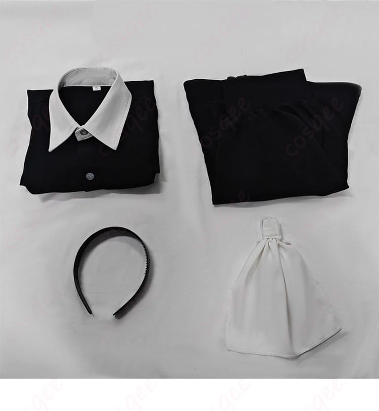 ブルアカ 天童アリス コスプレ衣装のセット内容｜トップス・スカート・スカーフ・カチューシャ