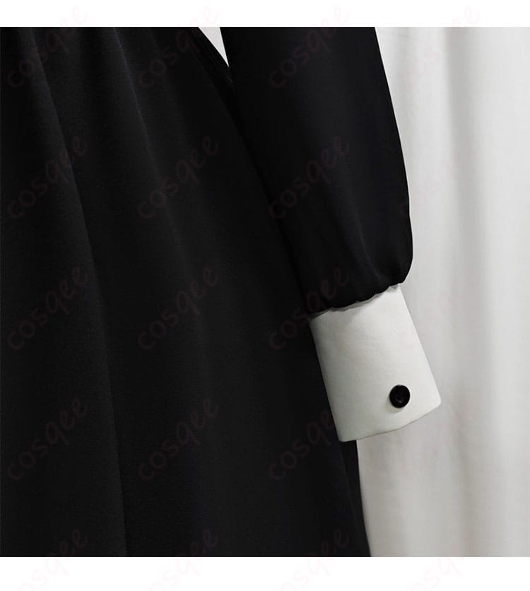 天童アリス メイドVer. コスプレ衣装の袖口装飾ディテール｜清楚感を引き立てる意匠