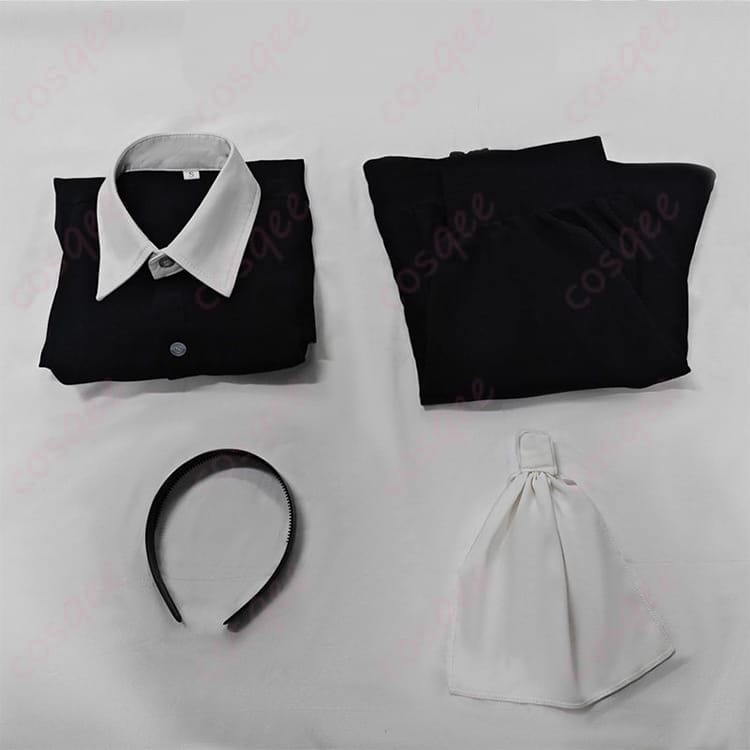 天童アリス 名もなき神々の王女 メイドVer. 高再現コスプレ衣装｜清楚で撮影映え、長時間も快適 - 4枚目の画像