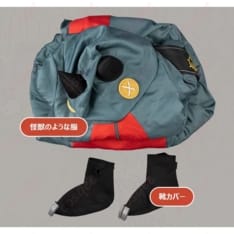 ガチアクタ ギータ 怪獣風コスプレ衣装 立体フードとテールで存在感、撮影映え - 7枚目の画像（サムネイル）