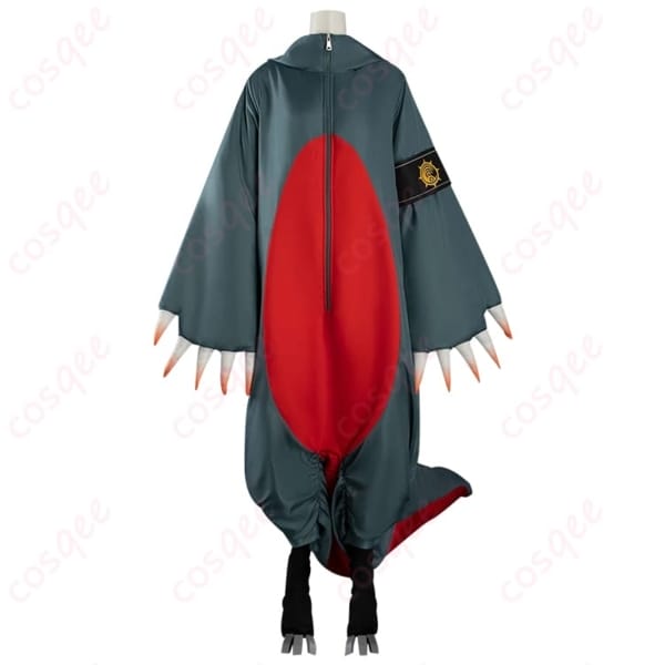 ガチアクタ ギータ 怪獣風コスプレ衣装 立体フードとテールで存在感、撮影映え