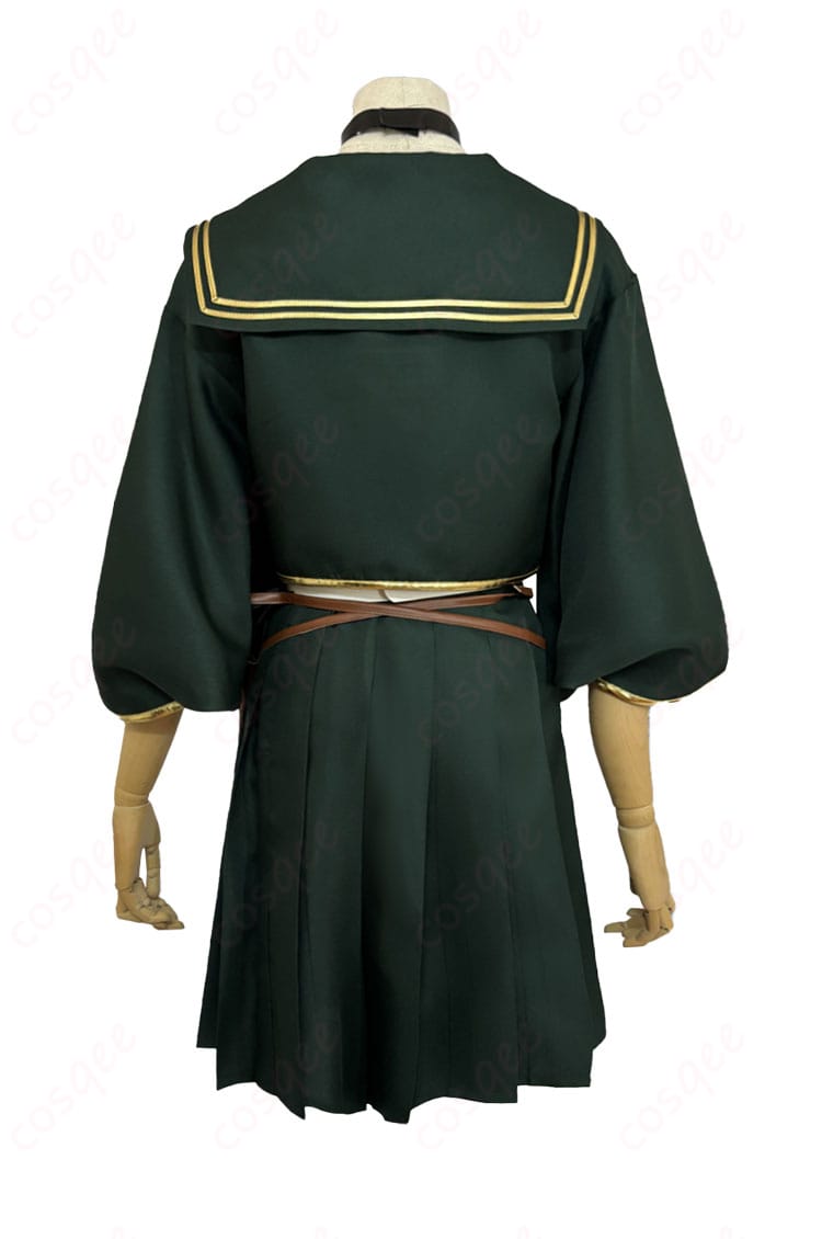 デッドアカウント 漆栖川希詠 コスプレ衣装の背面。シルエットの流れと後ろ姿の再現度をチェックできる画像。